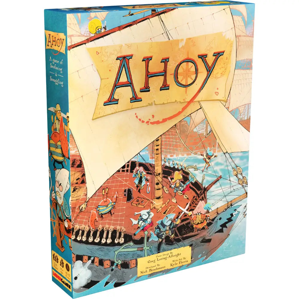 Ahoy Board Games Leder Games   