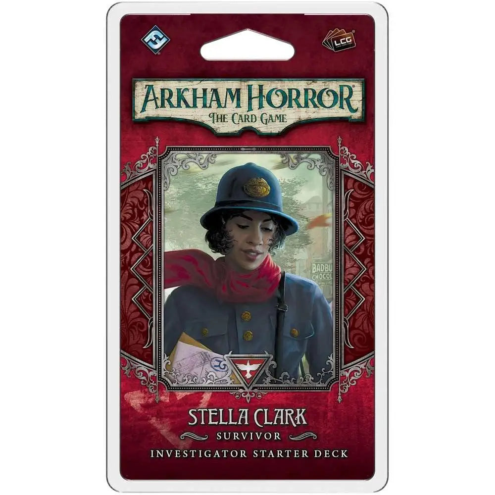 Arkham Horror The Card Game Stella Clark Investigator Starter Deck Arkham Horror The Card Game Fantasy Flight Games   