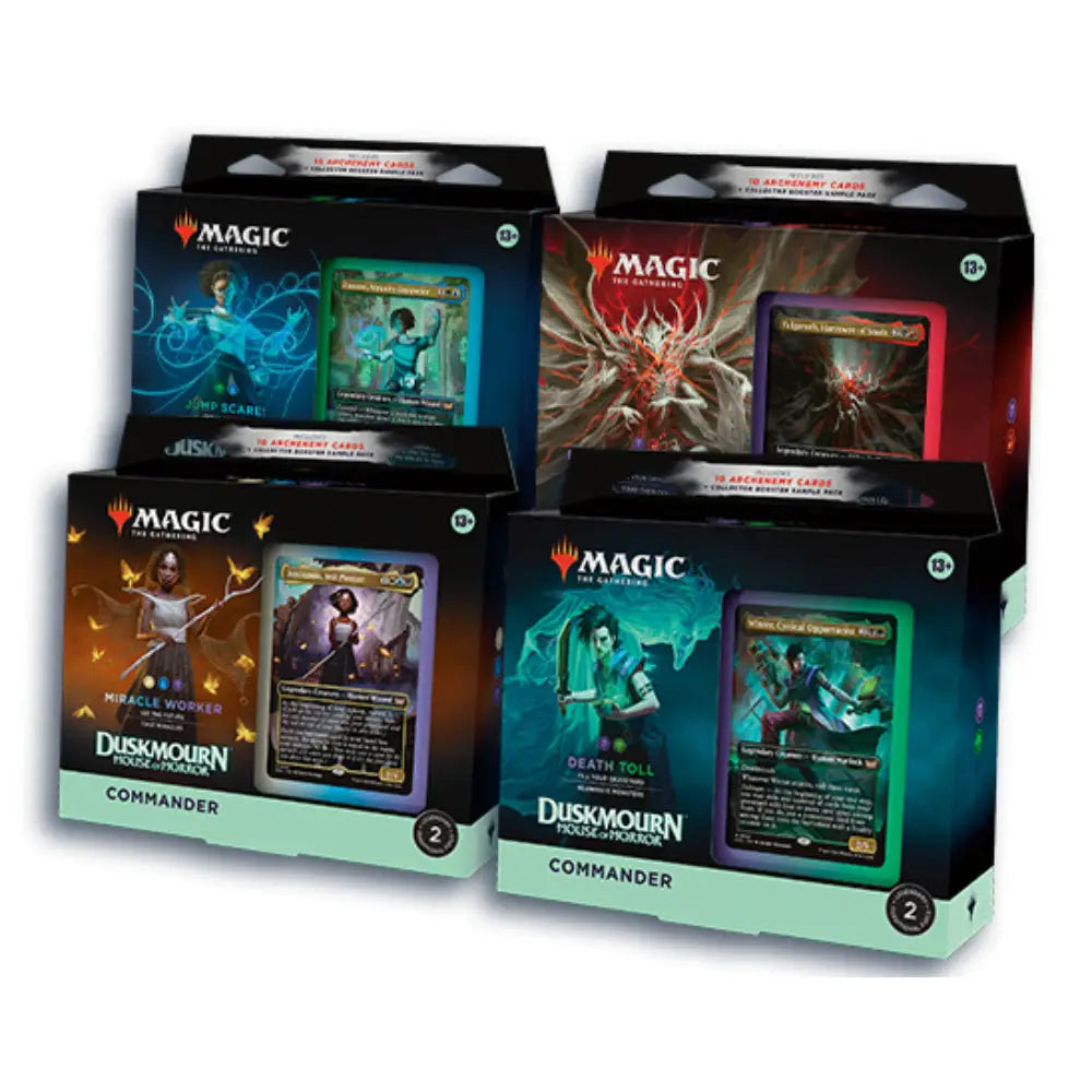 horror themed mtg commander deck Magic the Gathering: Duskmourn House of Horror Commander