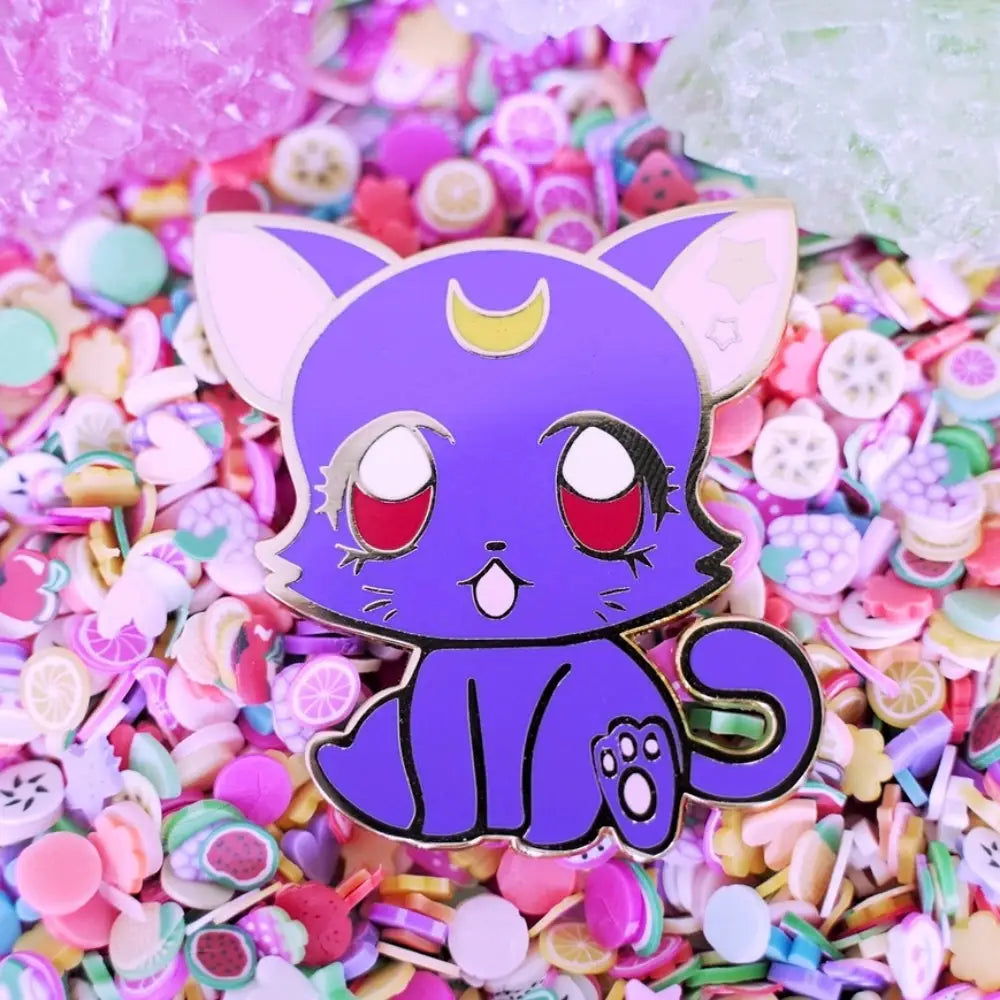 Sailor Moon Luna Enamel Pin Toys & Gifts Naytendo   