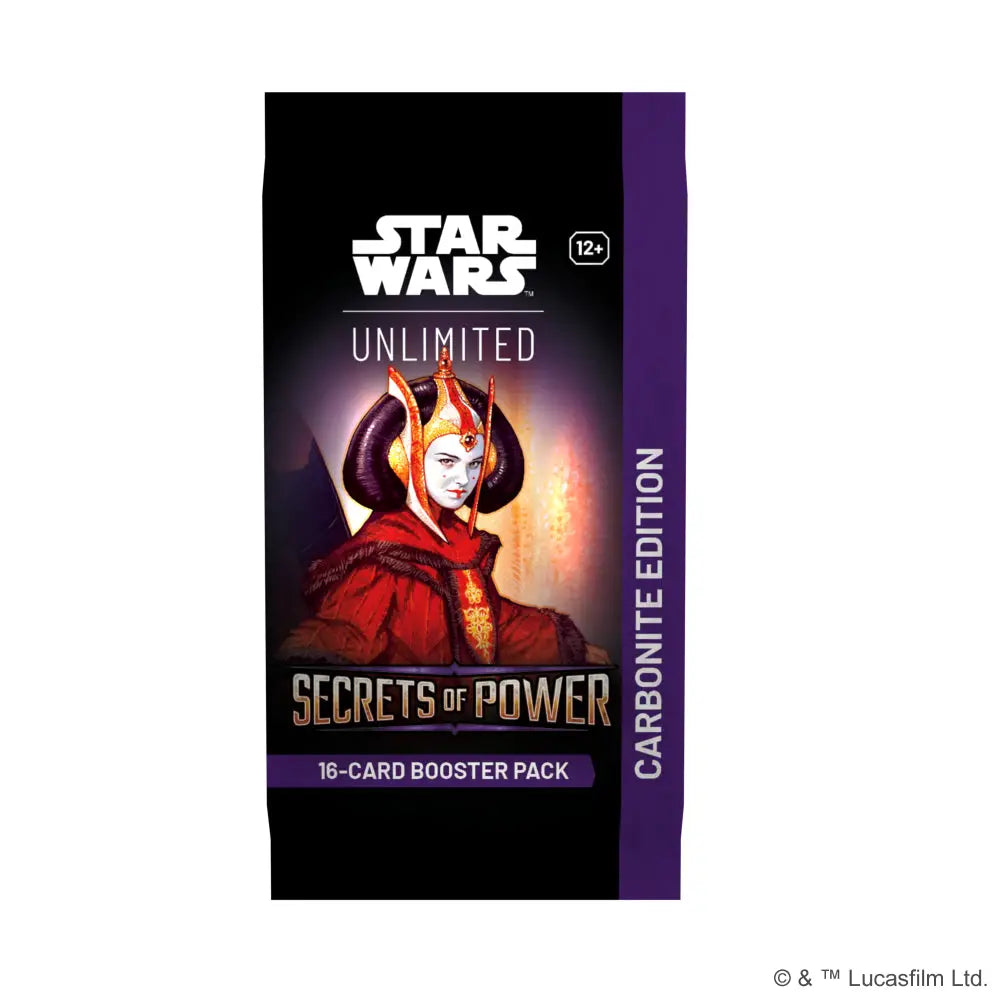 star wars unlimited carbonite booster box Star Wars Unlimited: Secrets of Power CARBONITE Booster – The Haunted Game Cafe
