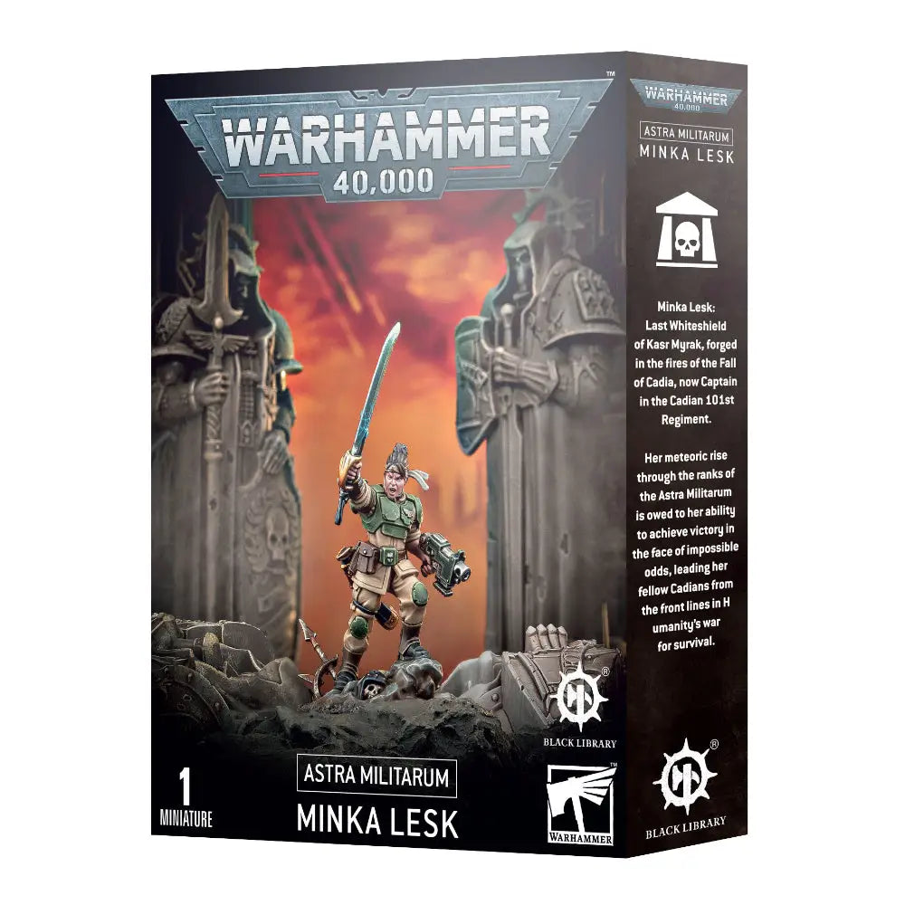 Warhammer 40,000 Astra Militarum Minka Lesk Warhammer 40k Games Workshop   