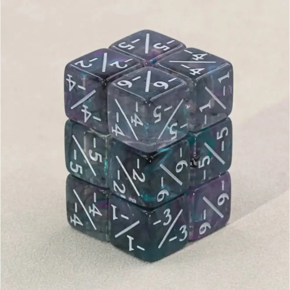 +1/-1 Counters for Magic (15 Pack) - Grey - Dice & Dice Supplies