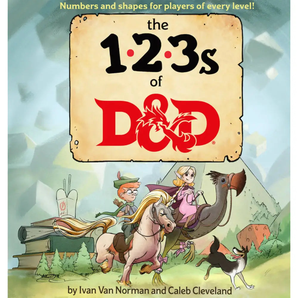 123s of D&D (Dungeons and Dragons Children's Book) (Hardcover) Books Penguin Random House   