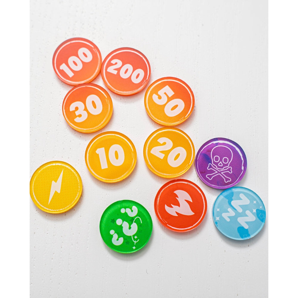 Naytendo Pokemon Acrylic Tokens - Card Games