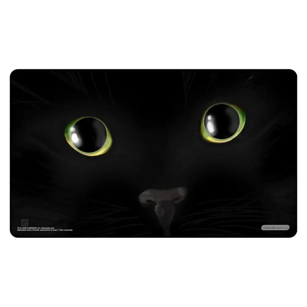 Black Void Cat by Echo Chernik Playmat - Card Games