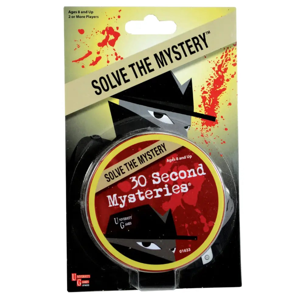 30 Second Mysteries Board Games University Games   