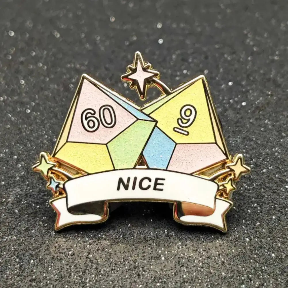 69 D100 Hard Enamel Pin - Gifts