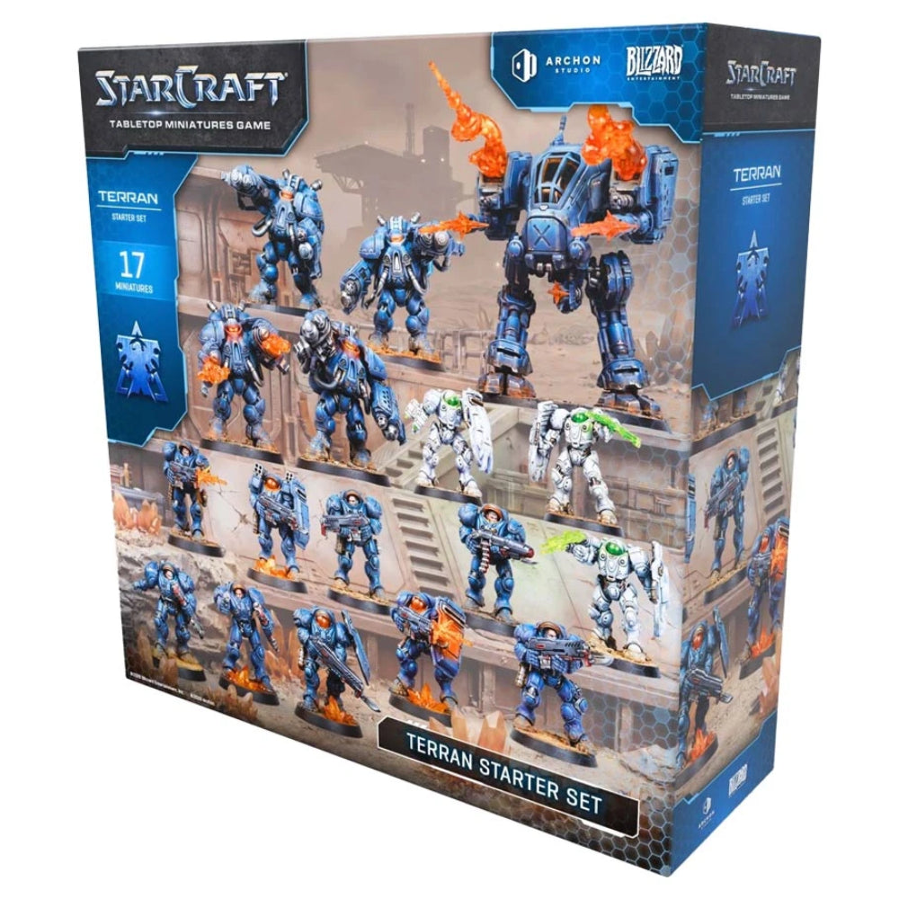 StarCraft Miniatures Game Terran Starter Set