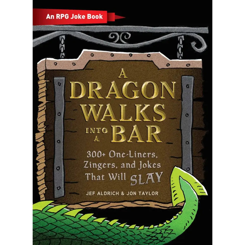 A Dragon Walks into a Bar - An RPG Joke Book (Hardcover) Books Simon & Schuster   