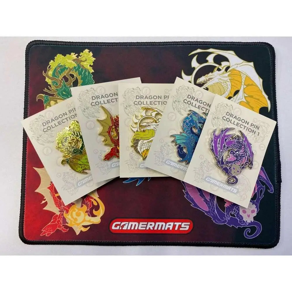 Adult Dragon Pins - All Five - Gifts