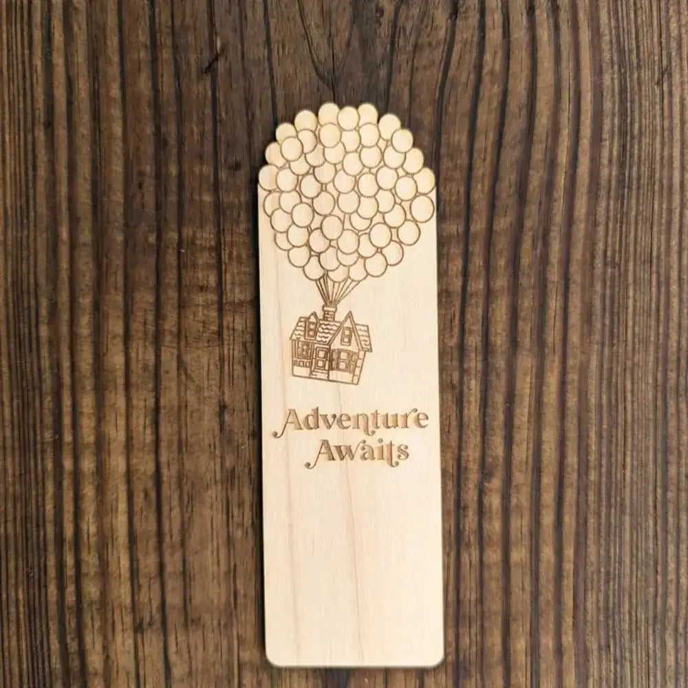 Adventure Awaits Wooden Bookmark - Toys & Gifts