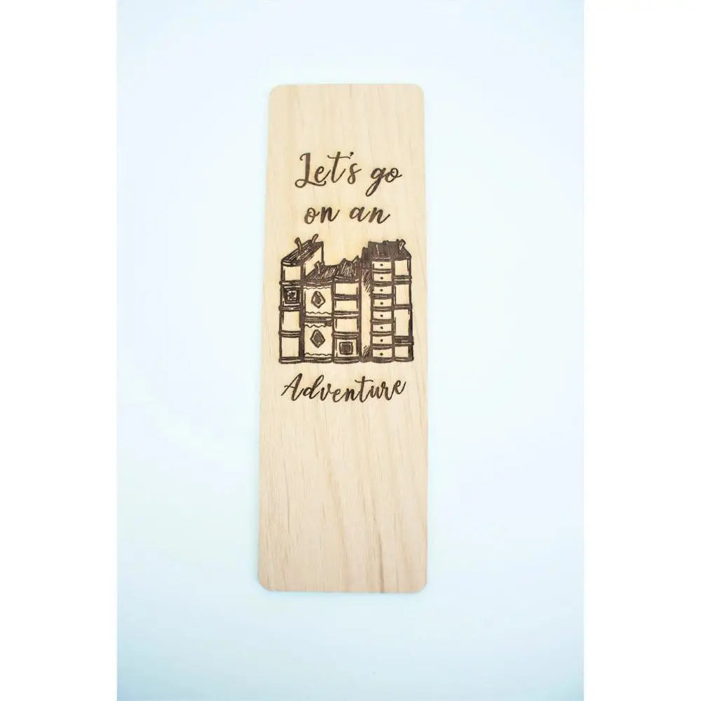 Adventure Books Wooden Bookmark Toys & Gifts North To South Designs   