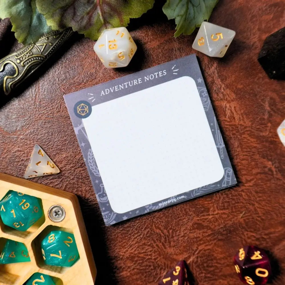 Adventure Notes Memopad - Roleplaying Games