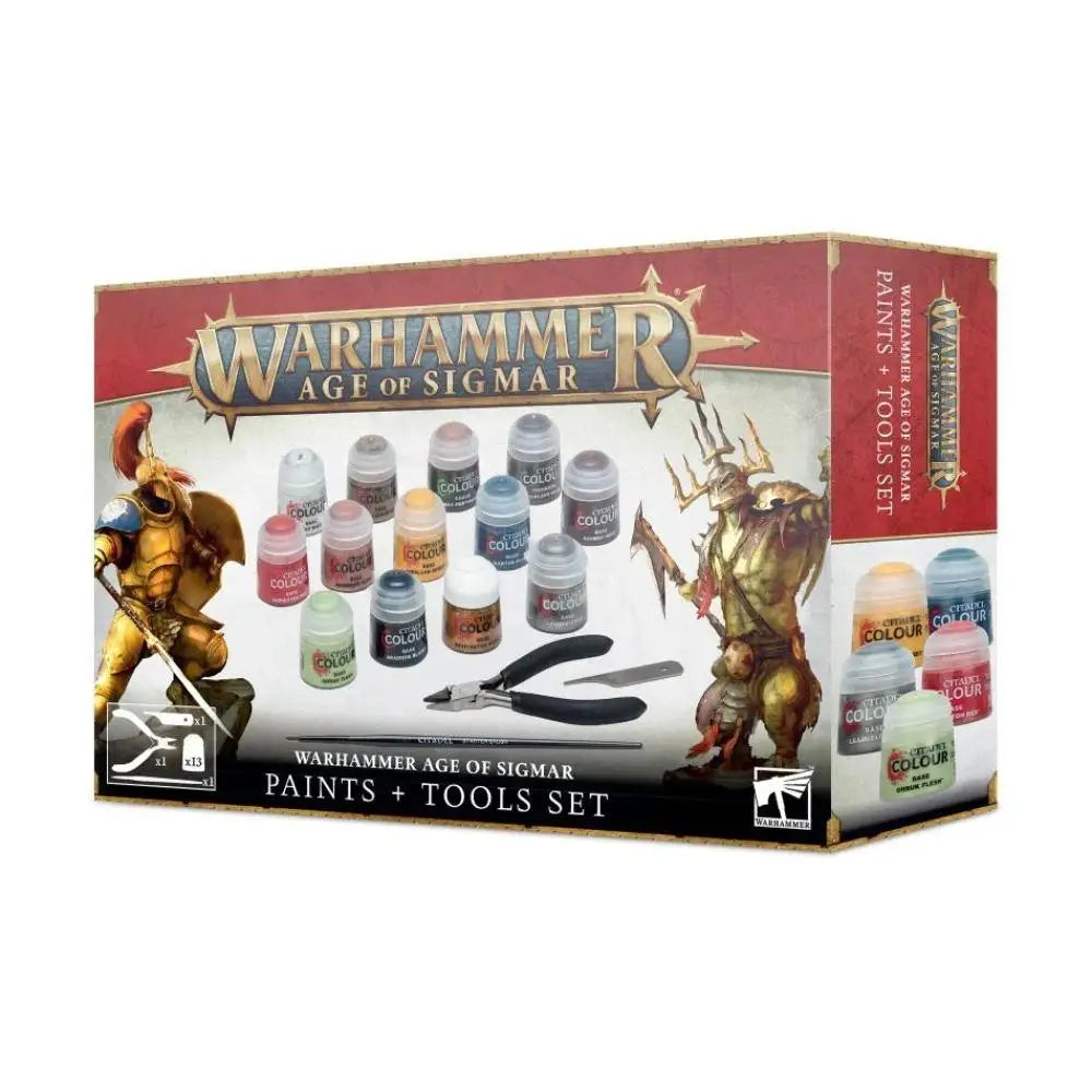 Age of Sigmar Paints and Tools Kit Age of Sigmar Games Workshop   