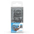 Gray plastic far west wargaming scenery kit by ak interactive featuring miniature wagon wheels hats and rustic accessories