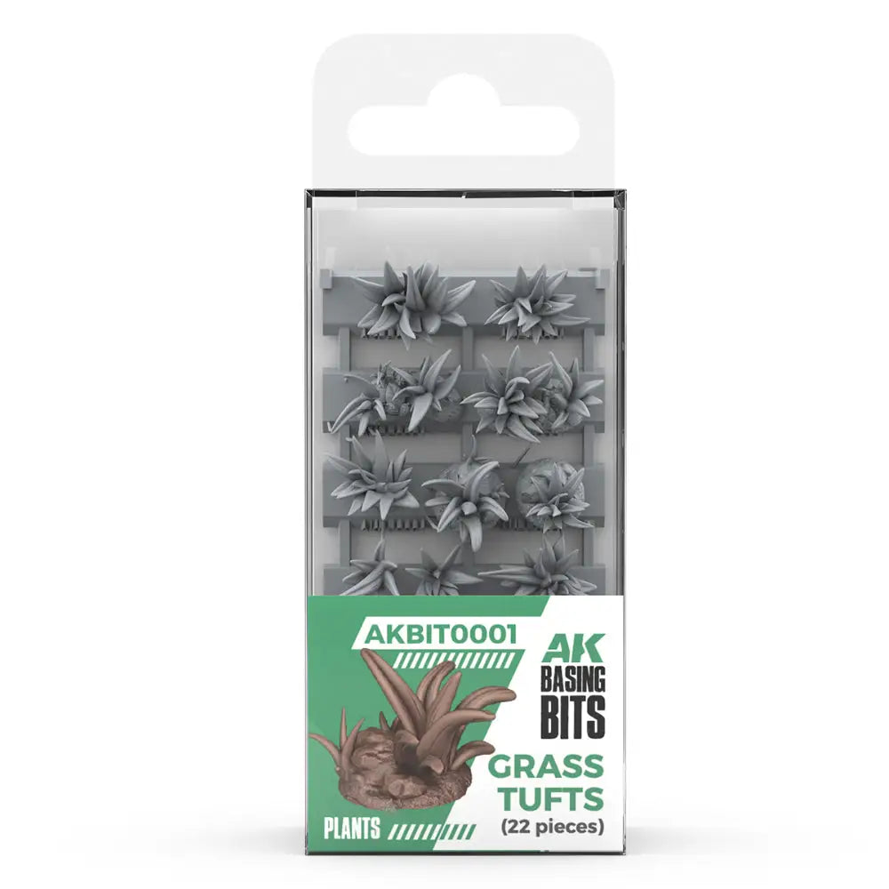 AK Interactive Basing Bits Grass Tufts (22) - Paint & Tools