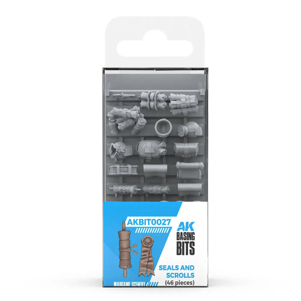 AK Interactive Basing Bits Seals and Scrolls (46) - Paint & Tools