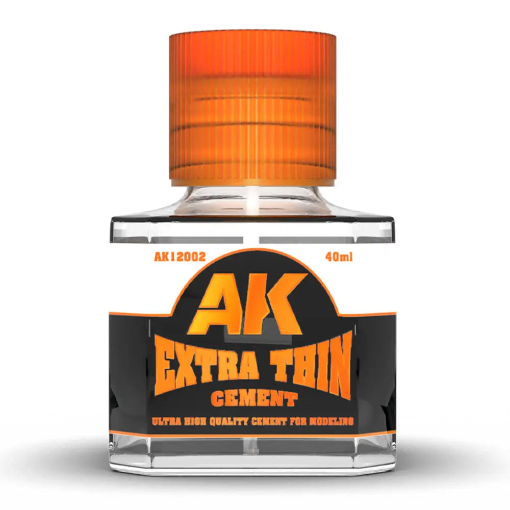AK Interactive Extra Thin Cement (40ml) - Paint & Tools