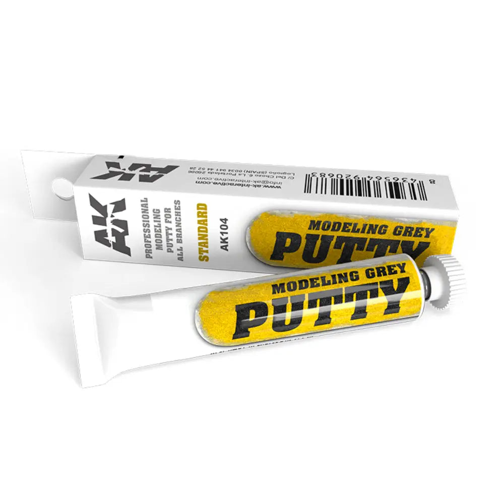 AK Interactive Modeling Grey Putty 20ml - Paint & Tools