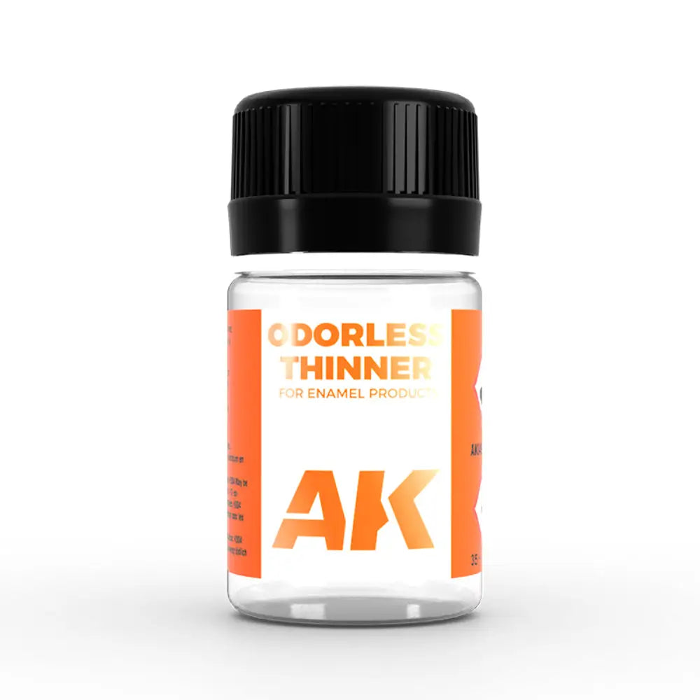 AK Interactive Odorless Thinner (35ml) - Paint & Tools