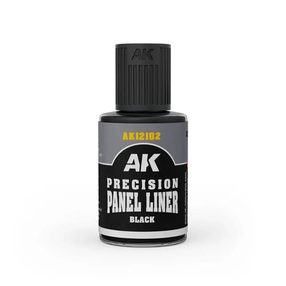 AK Interactive Precision Panel Liner Black (30ml) - Paint & Tools