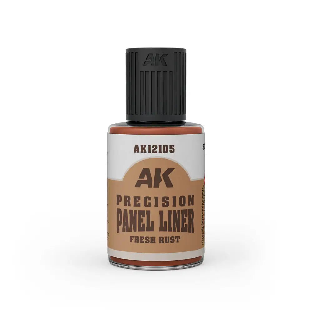 AK Interactive Precision Panel Liner Fresh Rust (30ml) - Paint & Tools