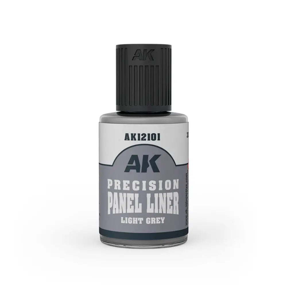 AK Interactive Precision Panel Liner Light Grey (30ml) - Paint & Tools