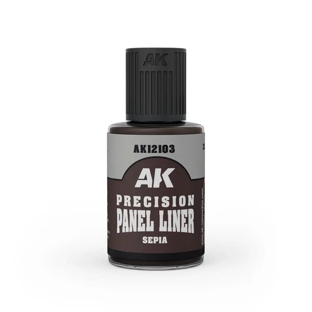 AK Interactive Precision Panel Liner Sepia (30ml) - Paint & Tools