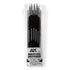 AK Interactive Silicone Brushes Moderate Hard Tip Medium (5) - Paint & Tools