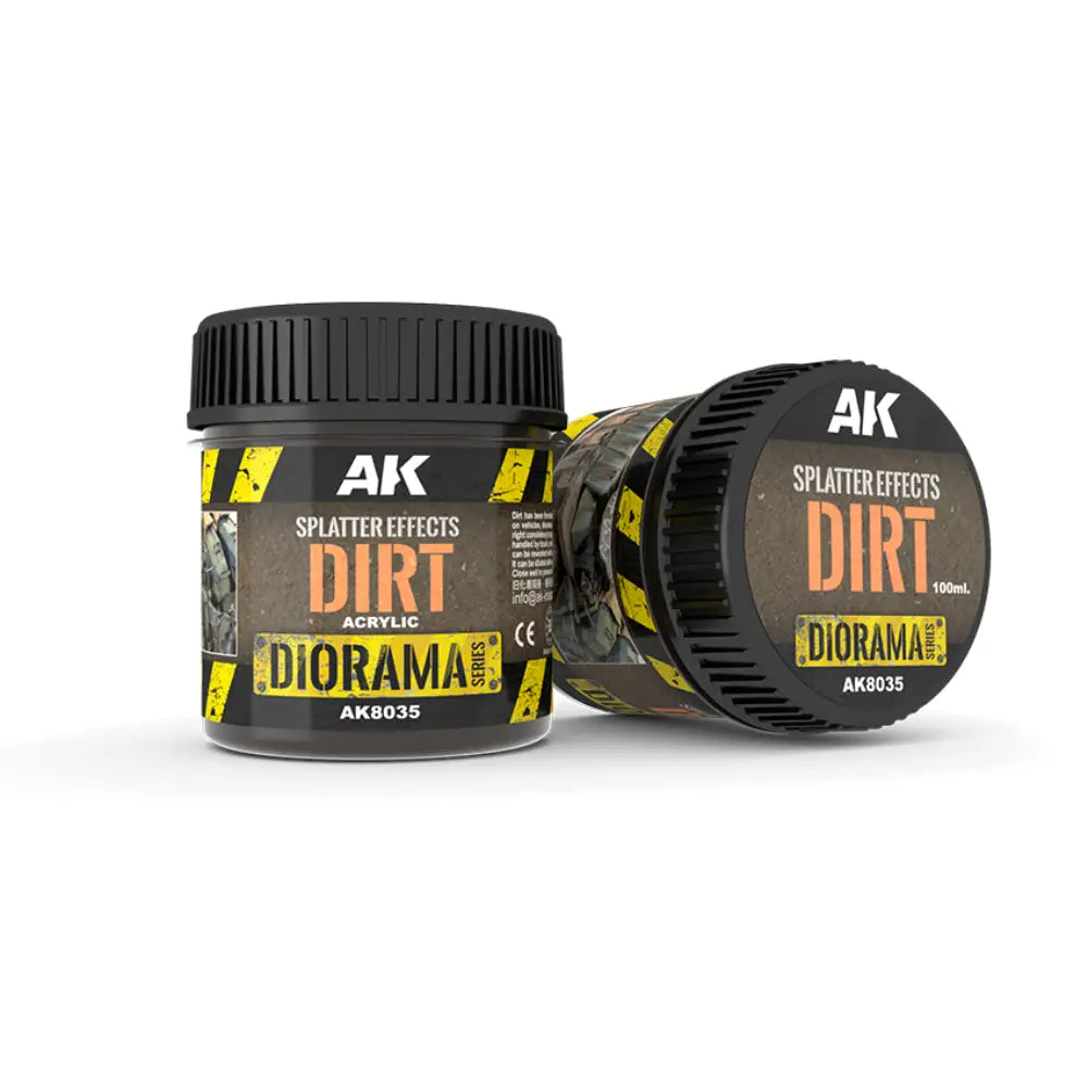 AK Interactive Splatter Effects Dirt (100ml) - Paint & Tools