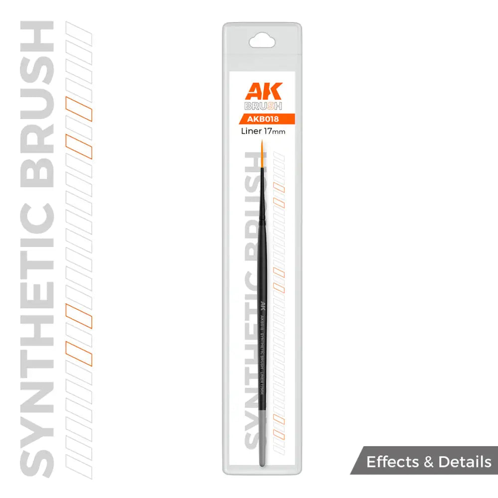AK Interactive Synthetic Brush Liner 17mm - Paint & Tools