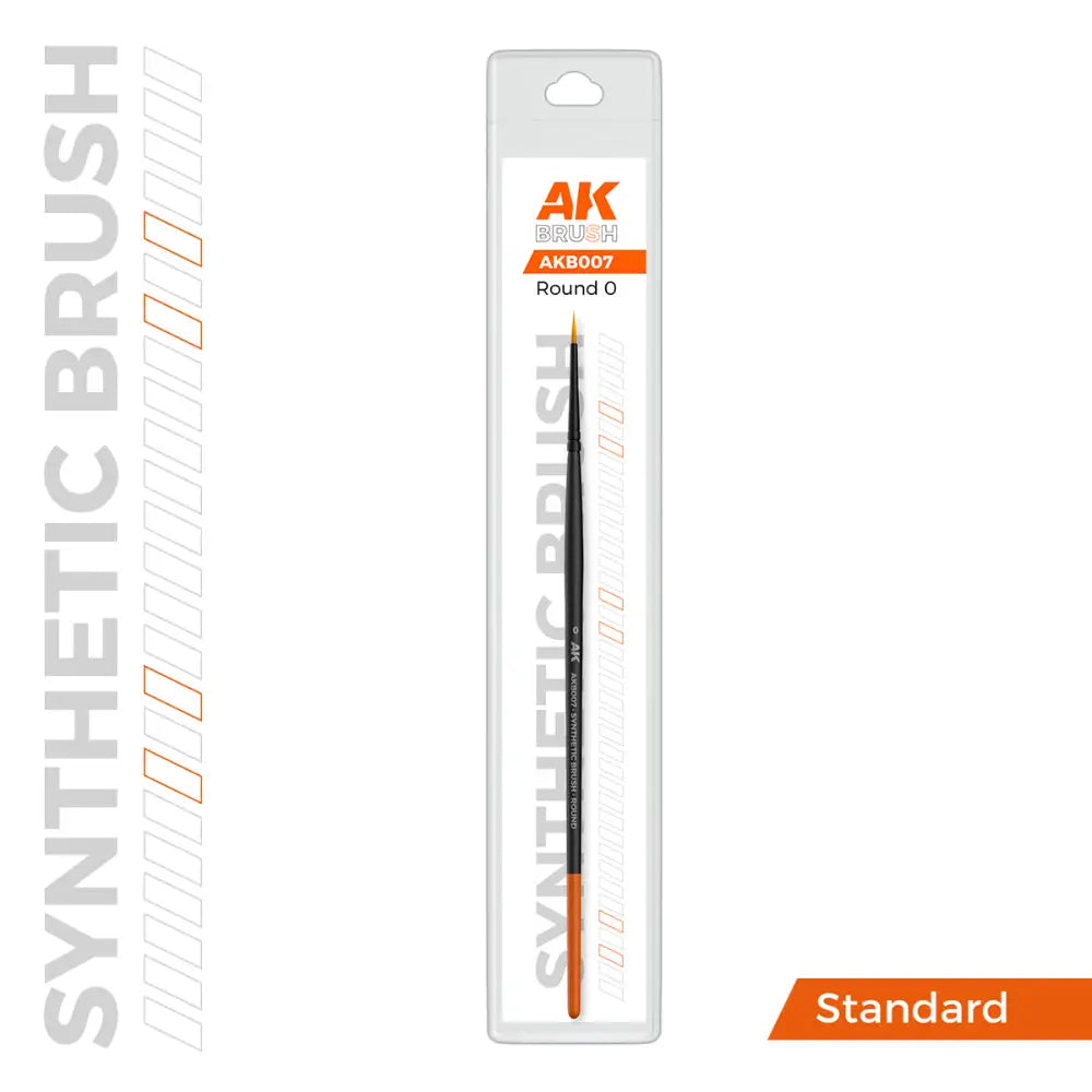 AK Interactive Synthetic Brush Round - Paint & Tools