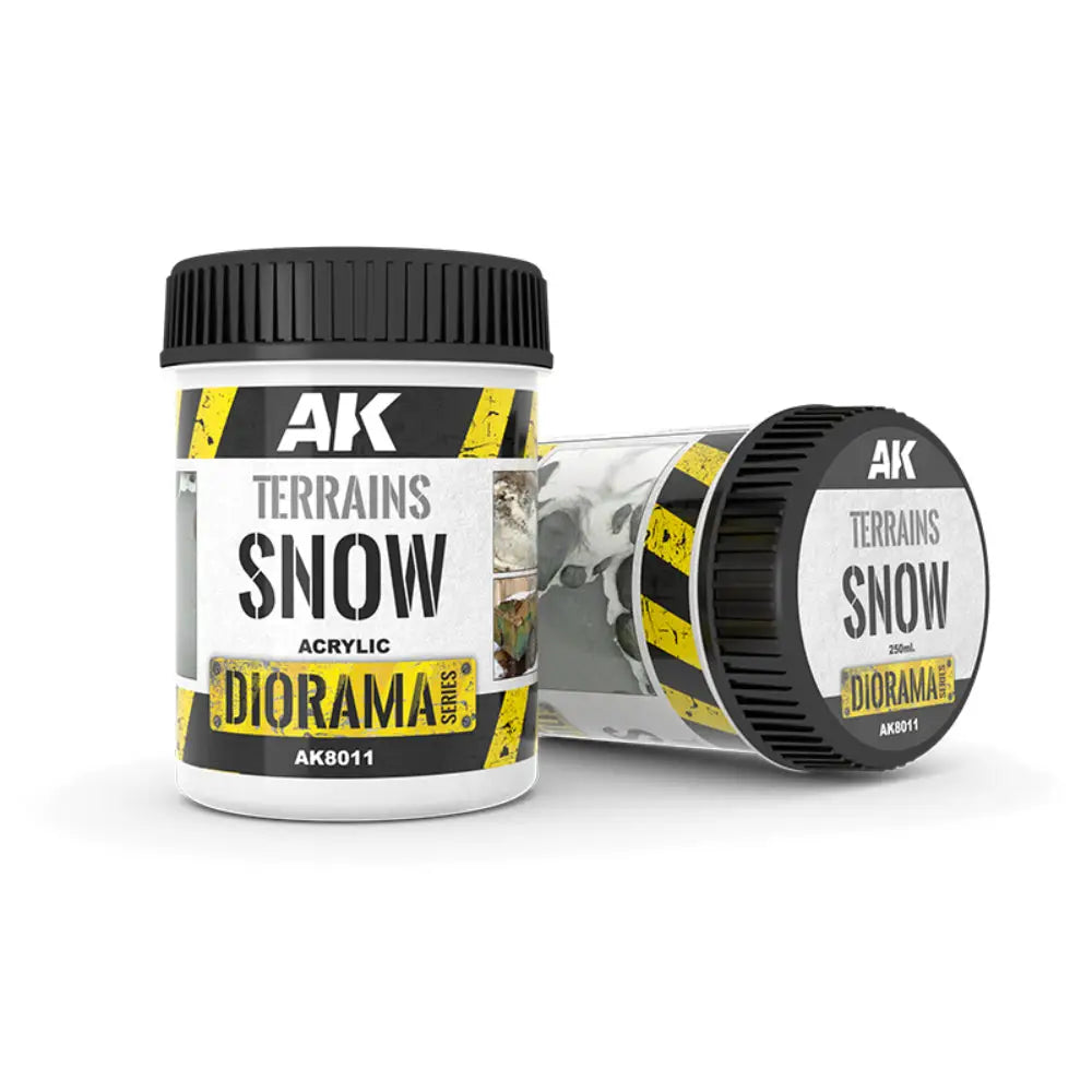 AK Interactive Terrain Snow (250ml) - Paint & Tools