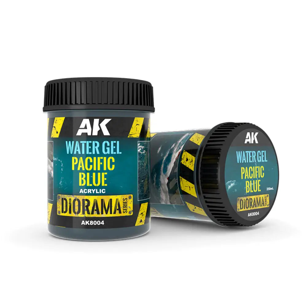 AK Interactive Water Gel Pacific Blue (250ml) - Paint & Tools