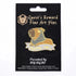 Alternative Alignments Neutral Chill Capybara Hard Enamel Pin - Gifts