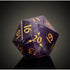 Amethyst Spindown D20 Die