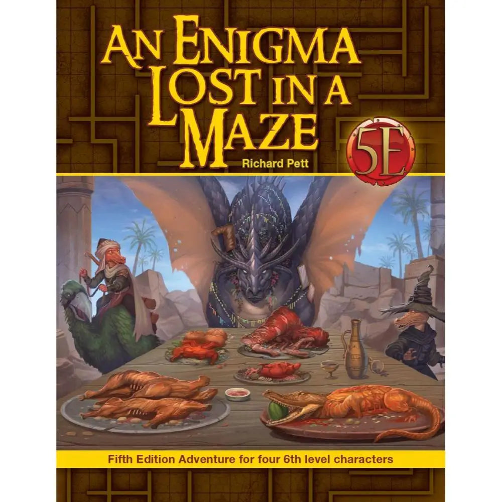 An Enigma Lost in a Maze Adventure for 5th Edition (Paperback) Dungeons & Dragons Kobold Press   