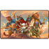 Rectangular Animal Raiding Party playmat featuring vibrant anthropomorphic animals in fantasy attire on smooth surface