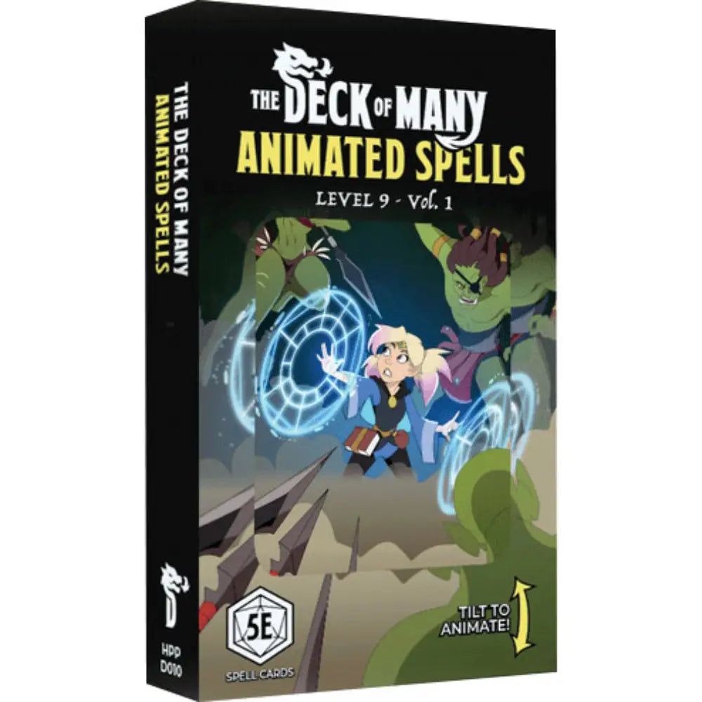 Animated Spells Deck (5E): Level 9 Volume 1 Dungeons & Dragons Hit Point Press   