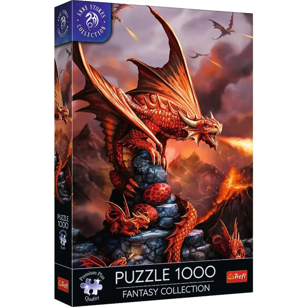 Anne Stokes Fire Dragon Puzzle - Gifts