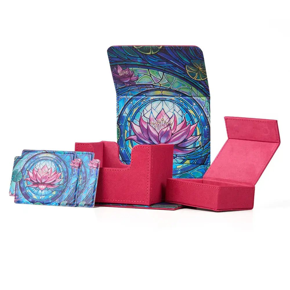 Arcane Fortress Blossom Grace 100 + Deluxe Deck Vault - Card Storage