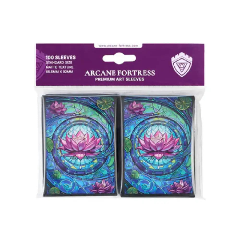 Arcane Fortress Blossom Grace Matte Sleeves (100) - Card Games