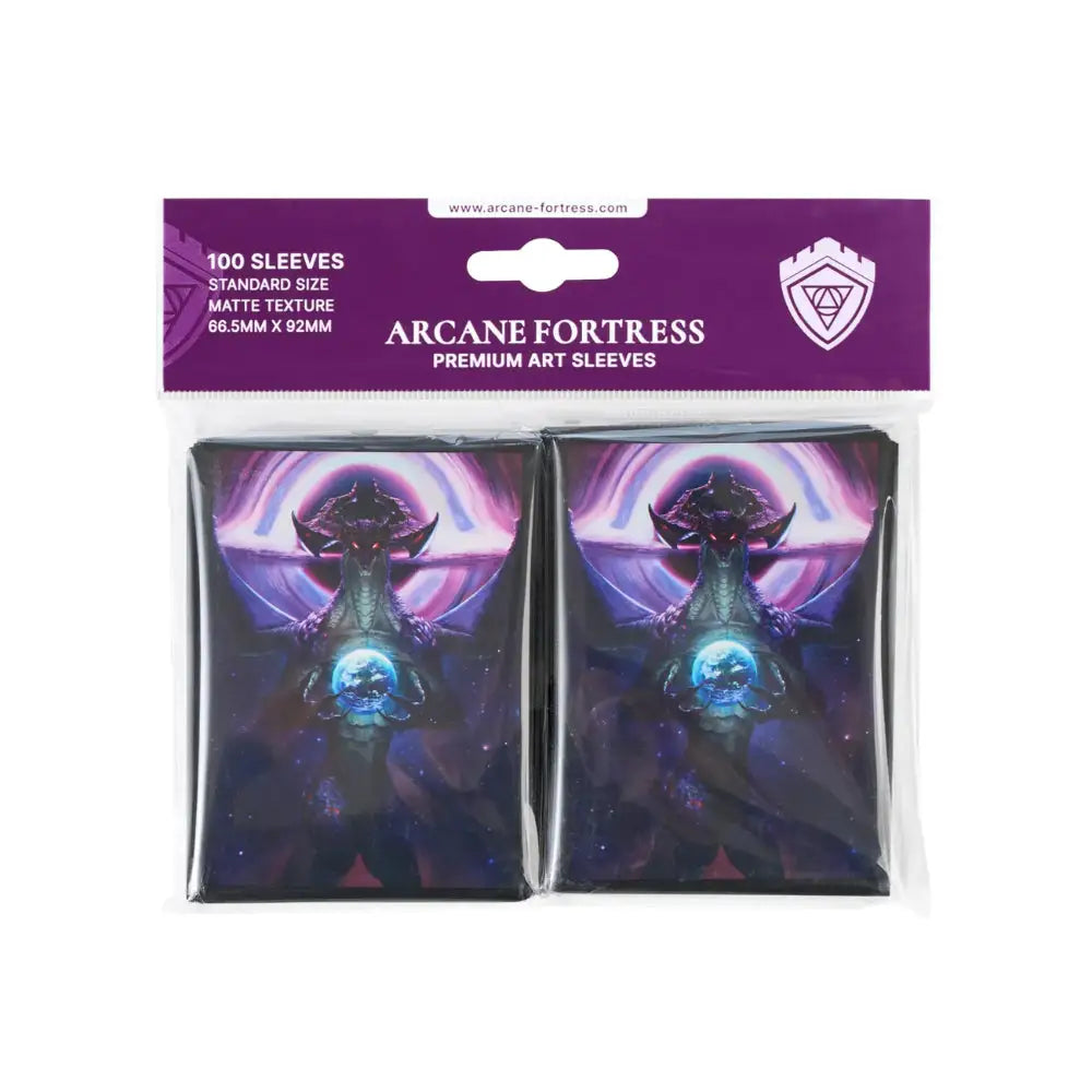 Arcane Fortress Cosmic Genesis Matte Sleeves (100) - Card Games