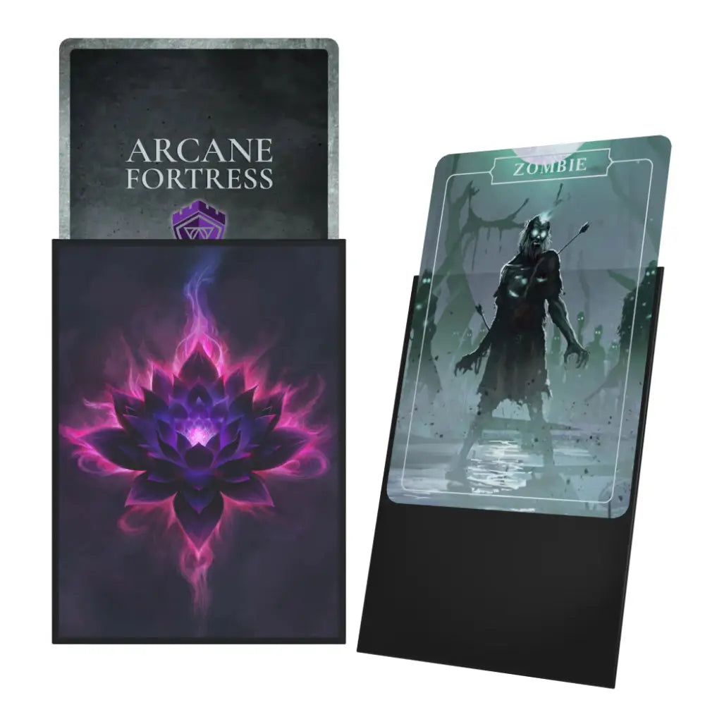 Arcane Fortress Cursed Lotus Matte Sleeves (100) - Card Games