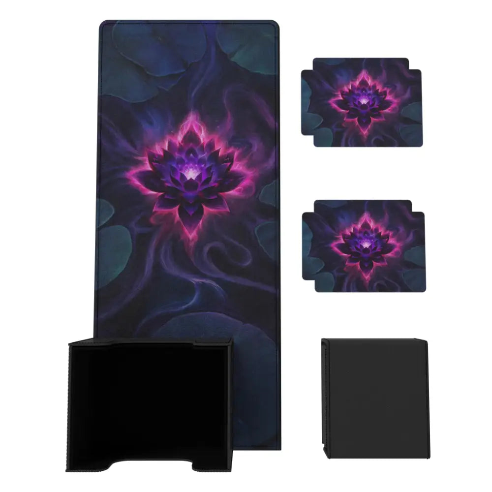 Arcane Fortress Cursed Lotus Radiant 100+ Deluxe Deck Vault - Card Storage
