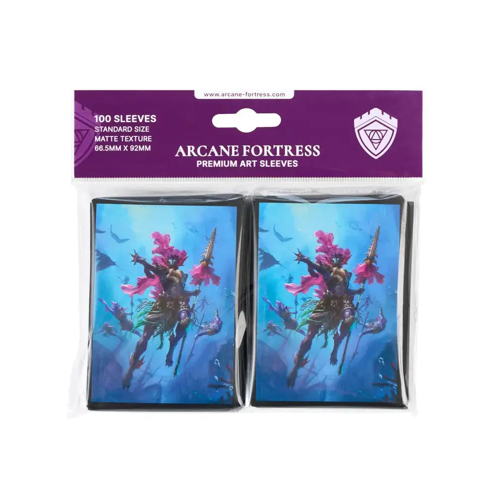 Arcane Fortress Emperor of the Deep Matte Sleeves (100) - Card Games