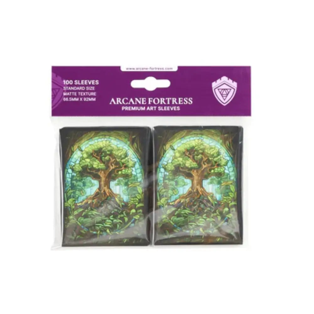 Arcane Fortress Mythical Forest Matte Sleeves (100) - Card Games