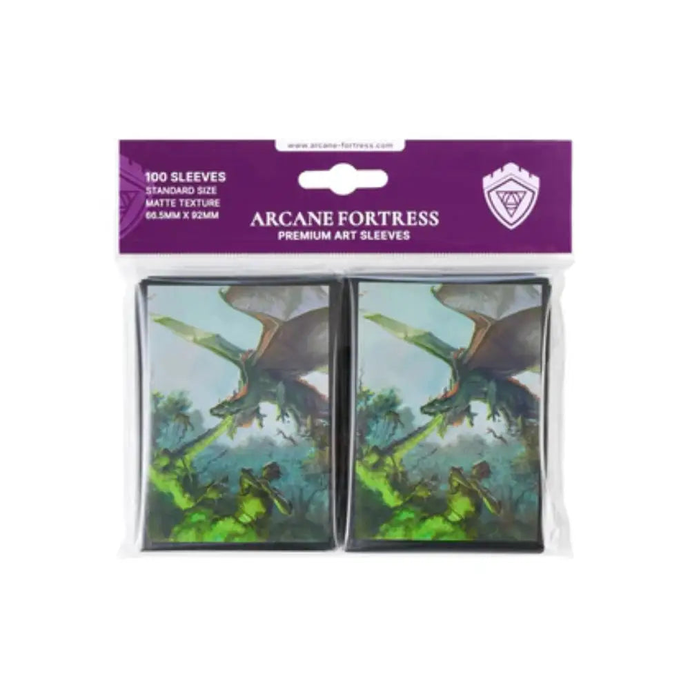 Arcane Fortress Nature’s Retribution Matte Sleeves (100) - Card Games