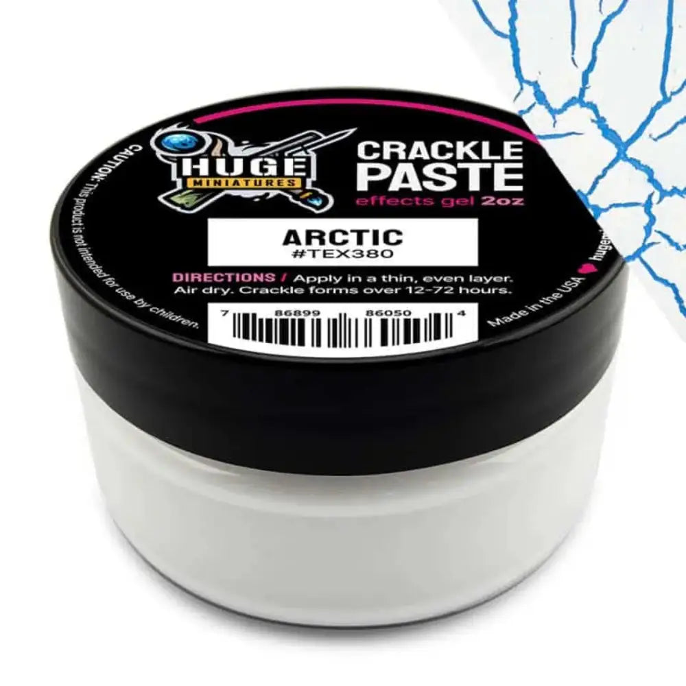 Arctic Crackle Texture Paste - Paint & Tools